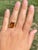 The Whitsett: Ladies Mid Century Citrine Cocktail Ring in 14K Yellow Gold For Sale - Image 11 of 11