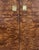 Century Furniture 1970’s 4-Door Burlwood and Brass Credenza For Sale In Los Angeles - Image 6 of 8