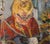 20th Century School, The Seamstress, Oil on Canvas, signed "Mondero" lower right, unframed. 18" H x 24" W x 0.75" D....