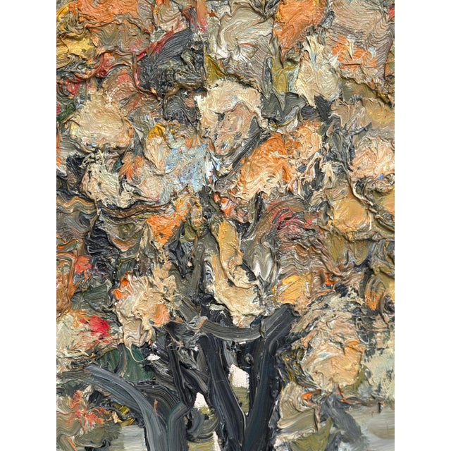 Nils Olsson, Chestnut Tree in Bloom, 1950s, Oil Painting on Canvas, Framed For Sale - Image 8 of 18