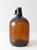 Mid-Century Modern Vintage Mid-Century One-Gallon Amber Glass Jug For Sale - Image 3 of 16