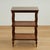 Pair of Vintage British Colonial Style Three Tiered Stands For Sale - Image 11 of 16