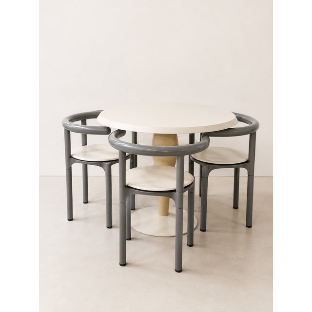 Model 4855 Chairs by Anna Castelli Ferrieri for Kartell, 1981, Set of 4 For Sale - Image 6 of 7