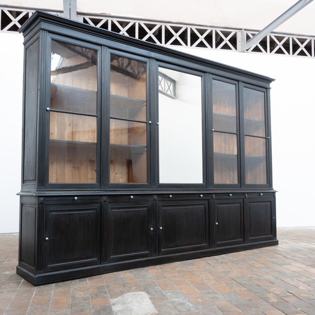 20th Century Wooden Bookcase, 1900 For Sale - Image 12 of 12