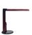 Maroon Abele Table Lamp by Gianfranco Frattini for Luci Milano, Italy, 1980s For Sale - Image 8 of 8