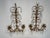 Metal Vintage 19.5" Italian Tole and Crystals Candle Sconces - A Pair For Sale - Image 7 of 17