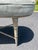 Modern Faux Bamboo Tufted Velvet Bench in Grey Blue Upholstery For Sale - Image 13 of 18