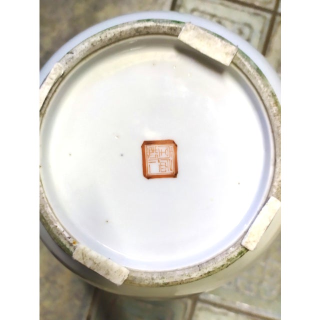 Pink Large Chinese Republic Period Vase, 1912-1945 For Sale - Image 8 of 9