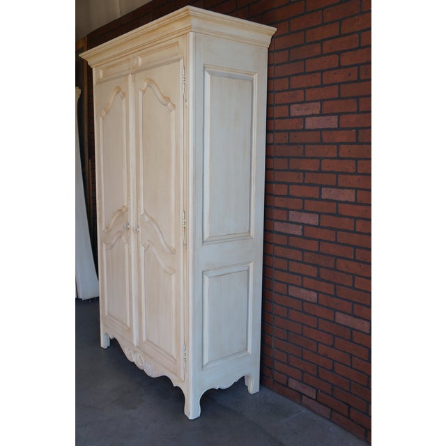 Ethan Allen Country French Armoire For Sale - Image 10 of 13