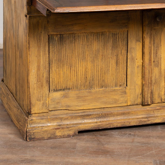 19th Century Swedish Bureau Secretary Cabinet With Clock For Sale - Image 12 of 15