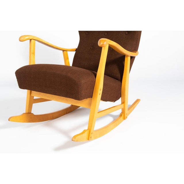 Rocking Chair by Elias Svedberg for Nordiska For Sale - Image 6 of 10
