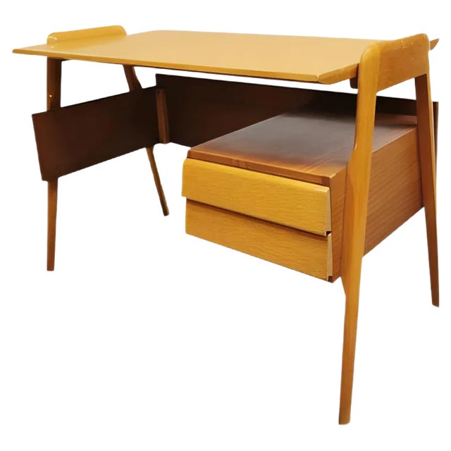 Mid-Century Italian Desk by Vittorio Dassi For Sale