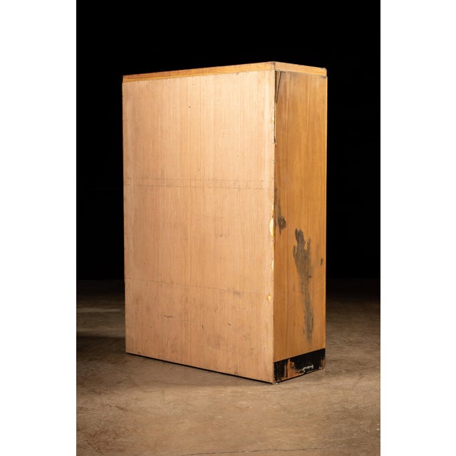 Wood MCM 60-Drawer Maple Card Catalog by Library Bureau For Sale - Image 7 of 17