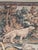 Vintage Hunting Scene Tapestry Wall Hanging With Dogs & Pheasant For Sale In Los Angeles - Image 6 of 8