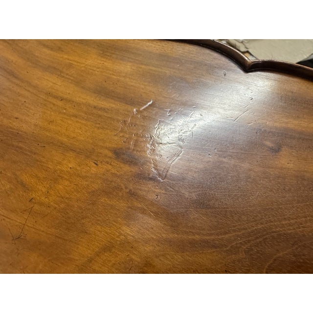 Brown Edwardian Two-Tier Occasional Table by Marsh Jones and Cribb, 1890s For Sale - Image 8 of 14