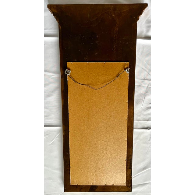 Mid 20th Century Carved Gilt Wood Accent Wall Mirror For Sale - Image 4 of 4