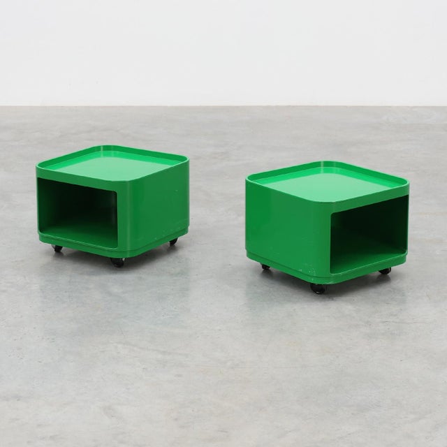 Model 4970 Storage Units by Anna Castelli Ferrieri for Kartell, Italy, 1970s, Set of 2 For Sale - Image 11 of 11