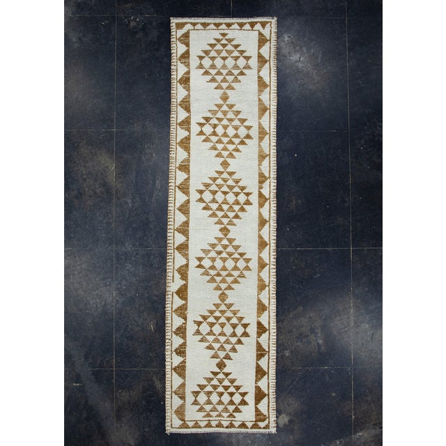 Textile Turkish Vintage Anatolian Runner Rug 2'8" x 10'5" #17472 For Sale - Image 7 of 8