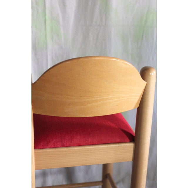 A chunky stool in the style of Hank Lowenstein Padova style. I had a set of these before that were labeled but this is...