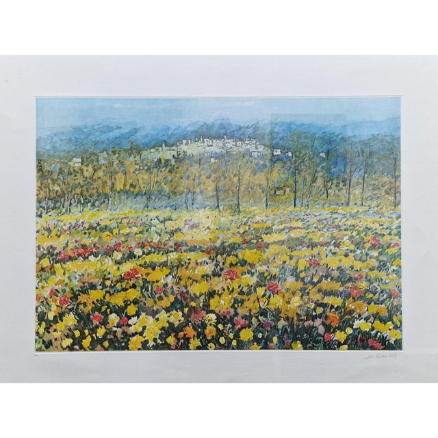 Michele Cascella, Landscape, 1990s, Engraving For Sale - Image 9 of 9