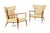 Mid-Century Modern 1960s Mid Century Wingback Lounge Chairs Attributed to Paul McCobb for Directional — Walnut Frames — Reupholstery Included For Sale - Image 3 of 16