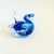 Blue Rubelli Va Murano Art Glass Swan For Sale - Image 8 of 9
