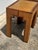 Mid 20th Century MCM Harrison Van Horn Style Woven Rattan Parsons Side Tables - A Pair For Sale - Image 5 of 12