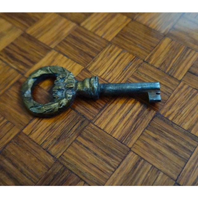 Wood Antique Louis XVI Wooden Dressing Table with Mirror For Sale - Image 7 of 11