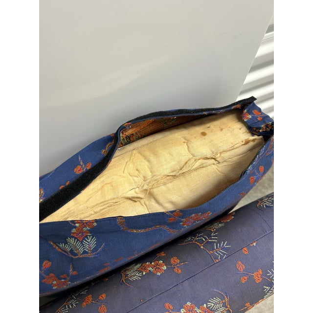 Wood Vintage Rattan Pretzel Armchairs - A Pair For Sale - Image 7 of 12