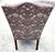 Chippendale Vintage Hickory Chair Co Wingback William Morris Strawberry Thief Fabric For Sale - Image 3 of 18
