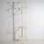 White Vintage White Iron Coat Rack, 1920 For Sale - Image 8 of 8