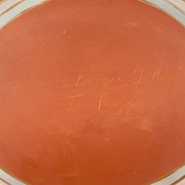 Camille Bernal Gallegos Pottery Vessel - Hand Coilsd With Carved Beetles & Plants For Sale - Image 10 of 11