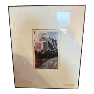 Mixed Media Collage by Famed Artist Kenneth Jaworski