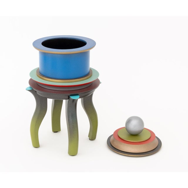 Early 21st Century Two Lucie Kaas, Etc. Postmodern Table Articles For Sale - Image 5 of 15