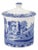 1990s Spode Blue Italian Storage Ginger Jar For Sale