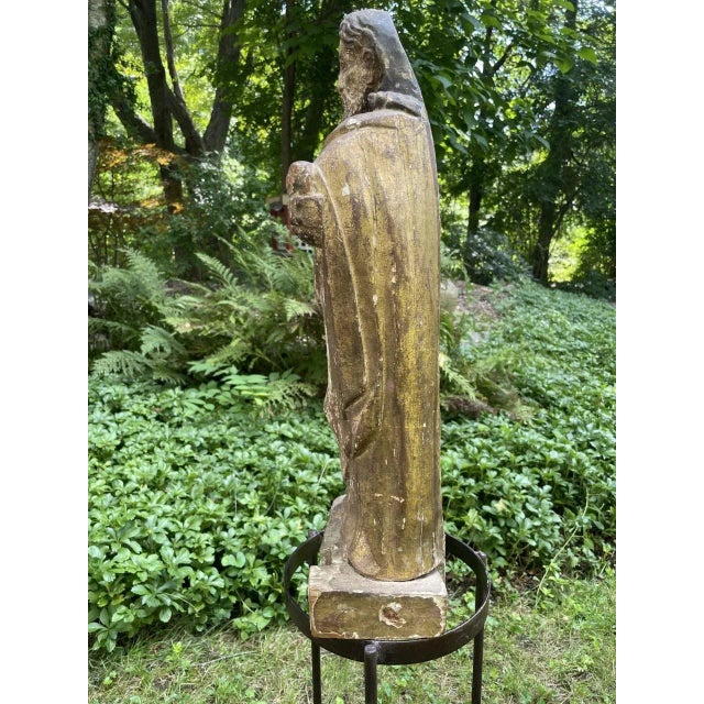 Early 19th Century European Santos Figure For Sale In Boston - Image 6 of 10