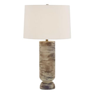 Vale Beige Hues Table Lamp For Sale