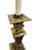 Tall 32” Solid Brass Column Lamps – Vintage Neoclassical Statement Pair For Sale - Image 4 of 10