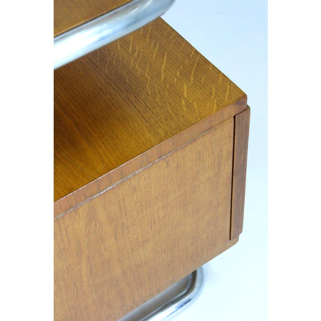 Bauhaus Bedside Tables by Hynek Gottwald, 1930s, Set of 2 For Sale - Image 16 of 18