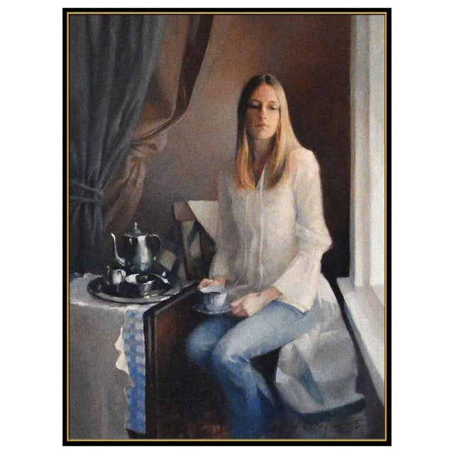 Message us to inquire about custom framing options! (Included for free with every purchase) The artwork here, "Solo Tea...