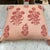 Salmon - Colored 2 Tone Pillow With Floral Design and Tassels For Sale In Miami - Image 6 of 7