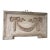 Vintage Italian Arquitectonica Plaster on Wood Framed Wood Old White Patina . For Sale