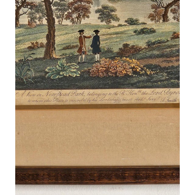 Mid 18th Century "A View in Newstead Park, Belonging to the Rt Hon. The Lord Byron", Published 1749 For Sale - Image 5 of 7