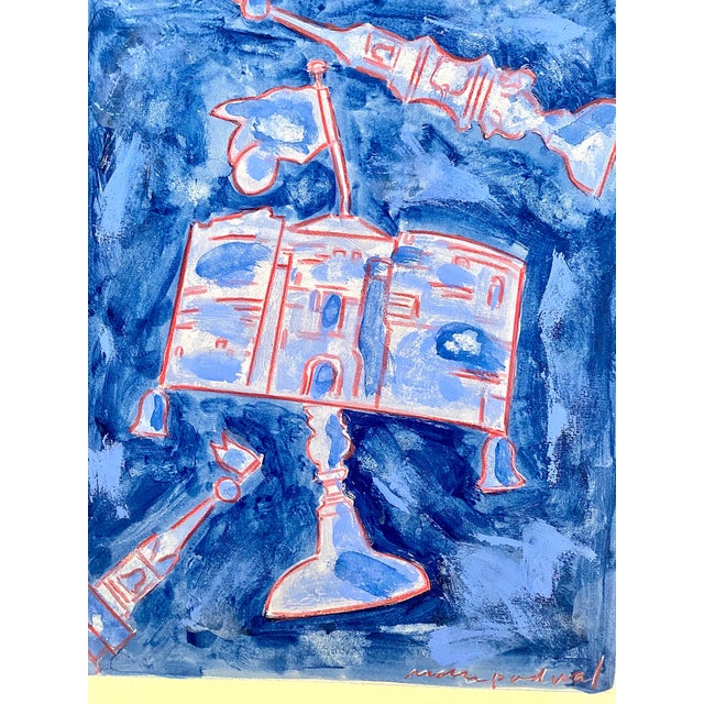 Printmaking Materials Mark Podwal, Large Archival Pigment Print Judaica Lithograph Mark Podwal Jewish Hebrew Art, 2014 For Sale - Image 7 of 8