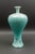 John Richard Powder Blue Mother Of Pearl Porcelain Vase. Measures approximately 6 1/2" diameter, 13 1/2" high.