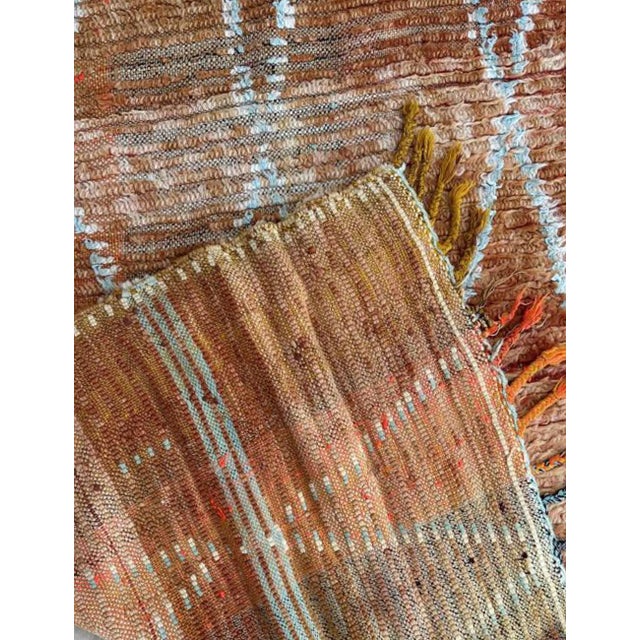 1980s Ombré Berber Wool Runner Rug - 9.8 X 3.2 Ft For Sale - Image 5 of 8