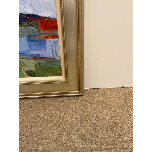 Soicher Marin Soicher Marin - Lakeside Landscape Giclee Framed. For Sale - Image 4 of 6