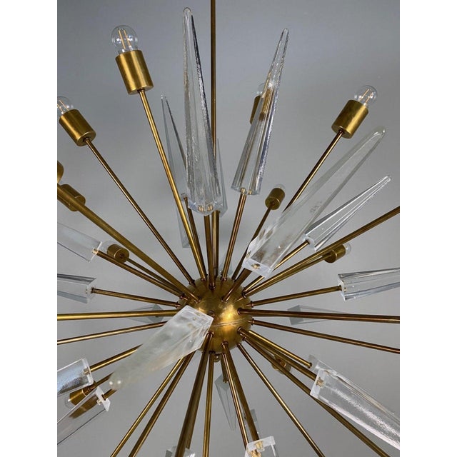 Large Sputnik Chandelier, 1950s For Sale - Image 9 of 12