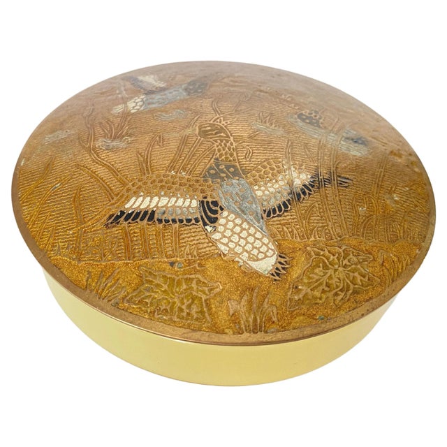 Cloisonné and Opaline Box with Colored Flowers For Sale - Image 12 of 12