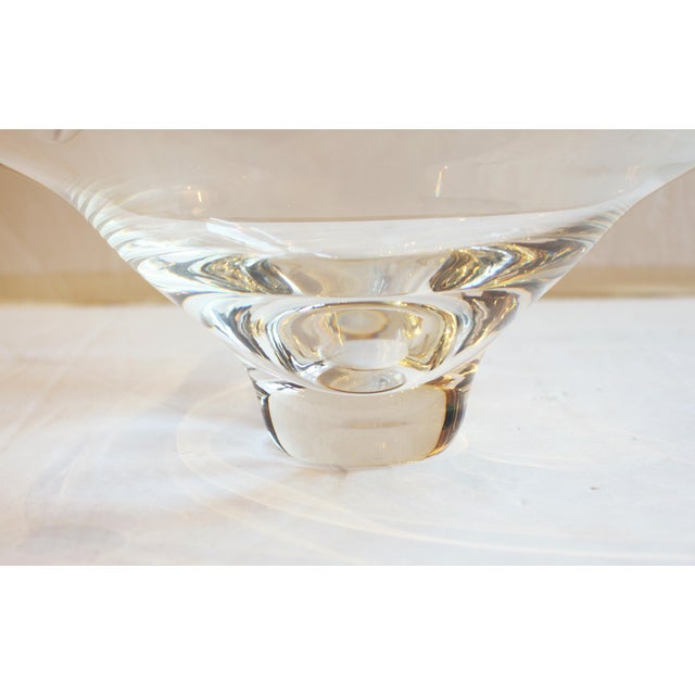 Early 21st Century Circa 2008 Massive Scale Steuben Custom Made Centerpiece Bowl For Sale - Image 5 of 10